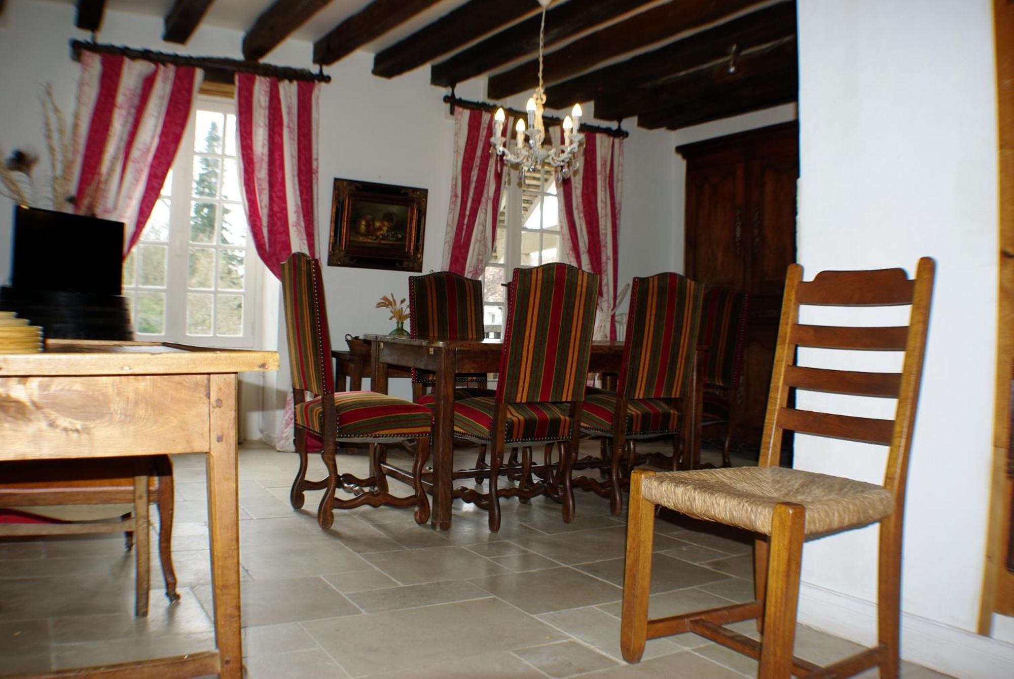 Maison d'hôtes Moulin du Bas Pesé Mont-près-Chambord Habitación foto